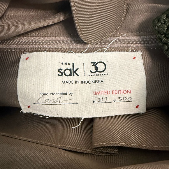 The Sak Limited Edition Hand Crocheted Camo Hobo Bag - Picture 9 of 15